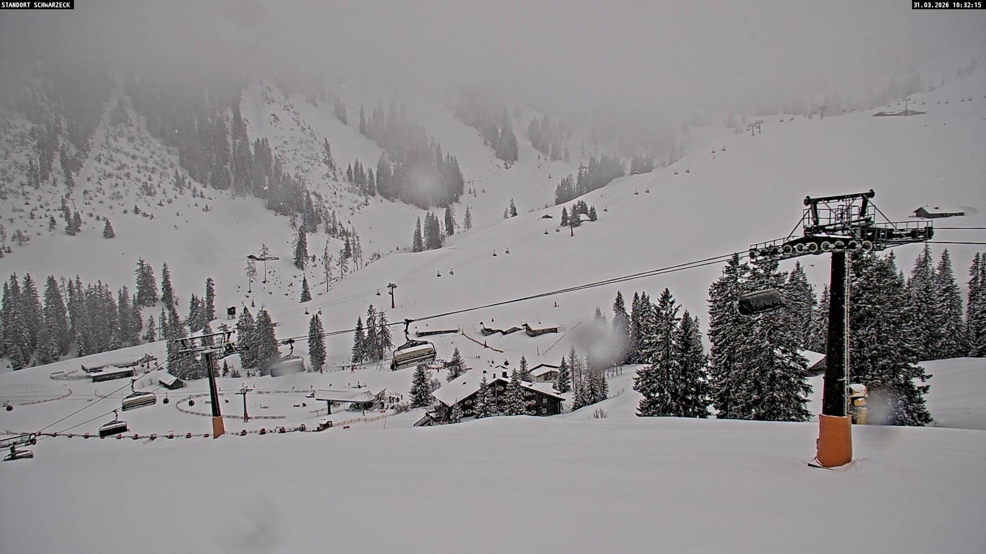 Archiv Foto Webcam Blick auf die Almenwelt Lofer