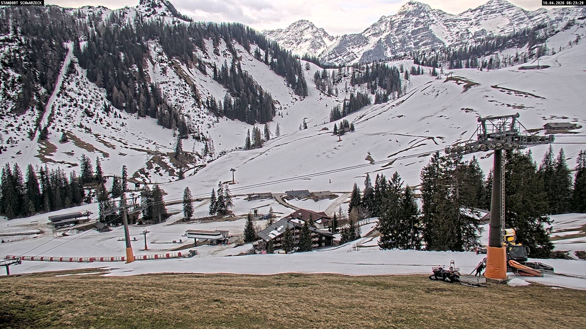 Archiv Foto Webcam Blick auf die Almenwelt Lofer