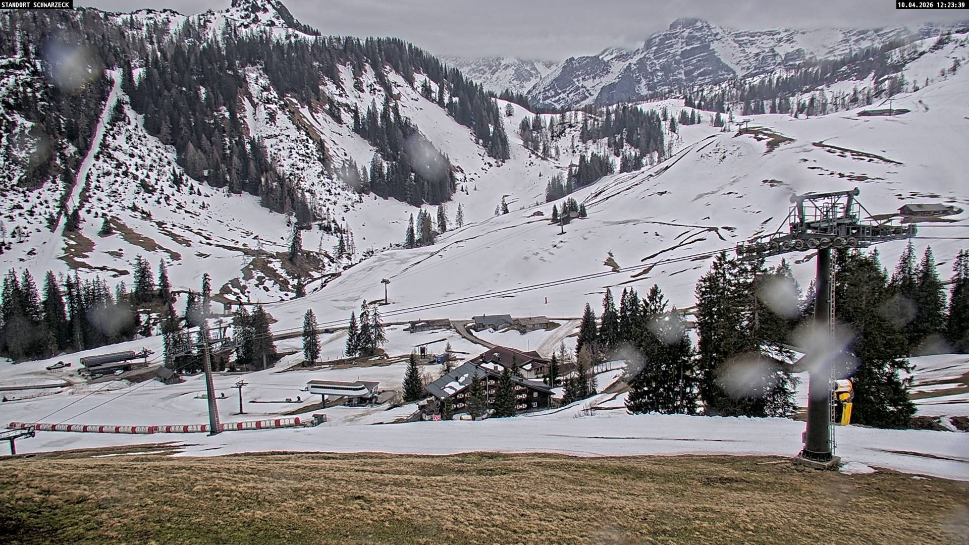 Archived image Webcam View on Almenwelt Lofer