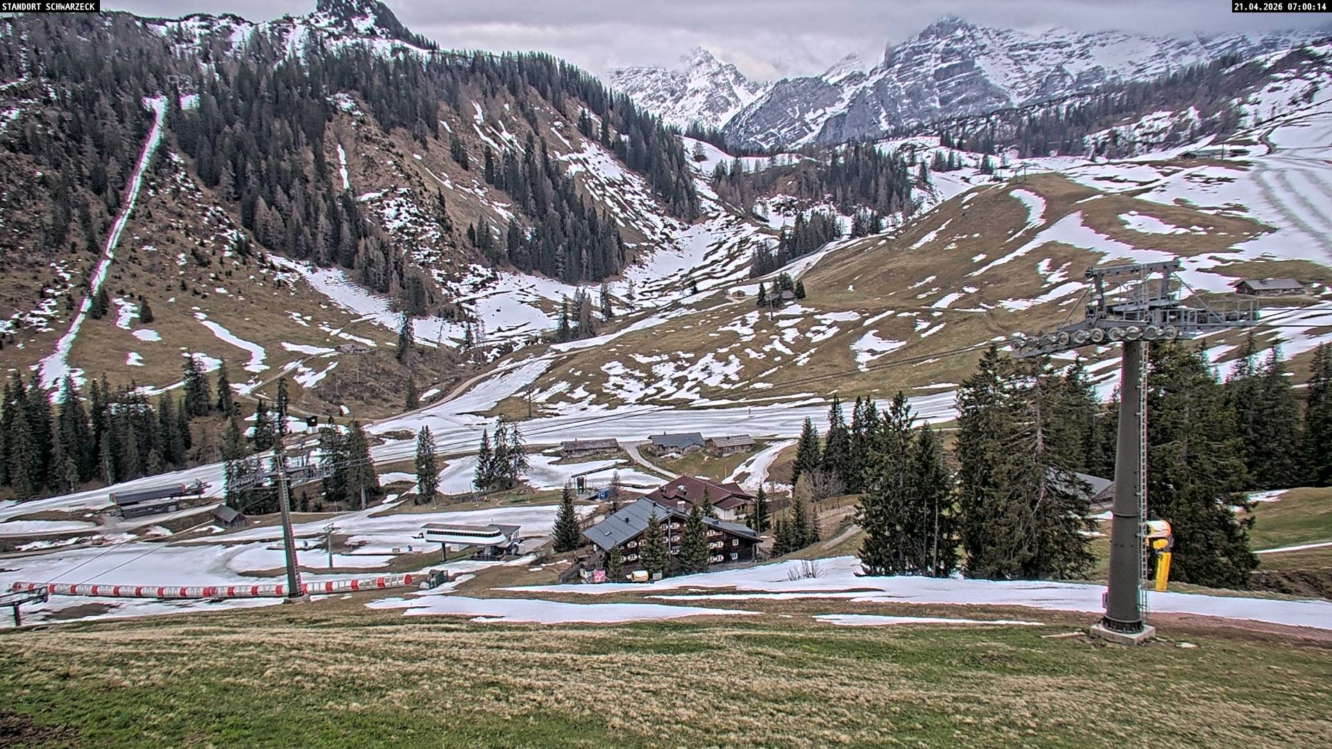 Archiv Foto Webcam Blick auf die Almenwelt Lofer