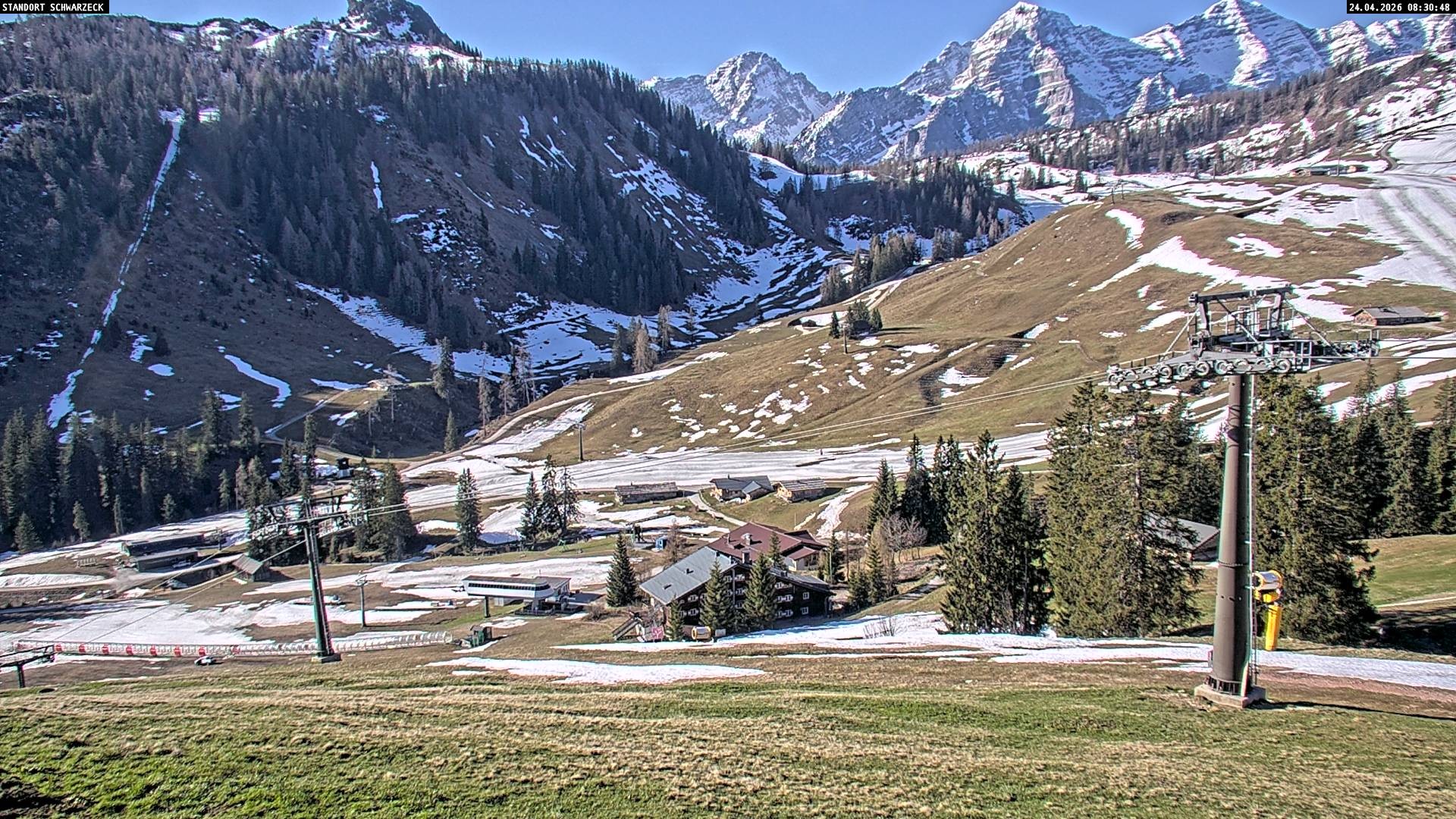 Archiv Foto Webcam Blick auf die Almenwelt Lofer