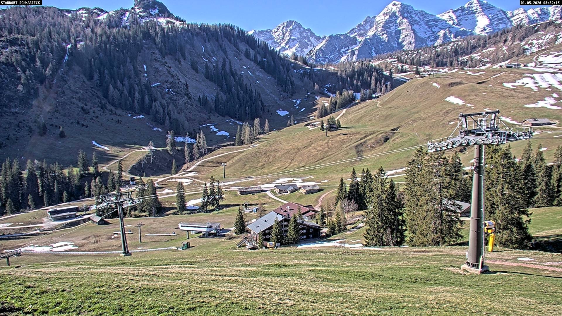 Archiv Foto Webcam Blick auf die Almenwelt Lofer