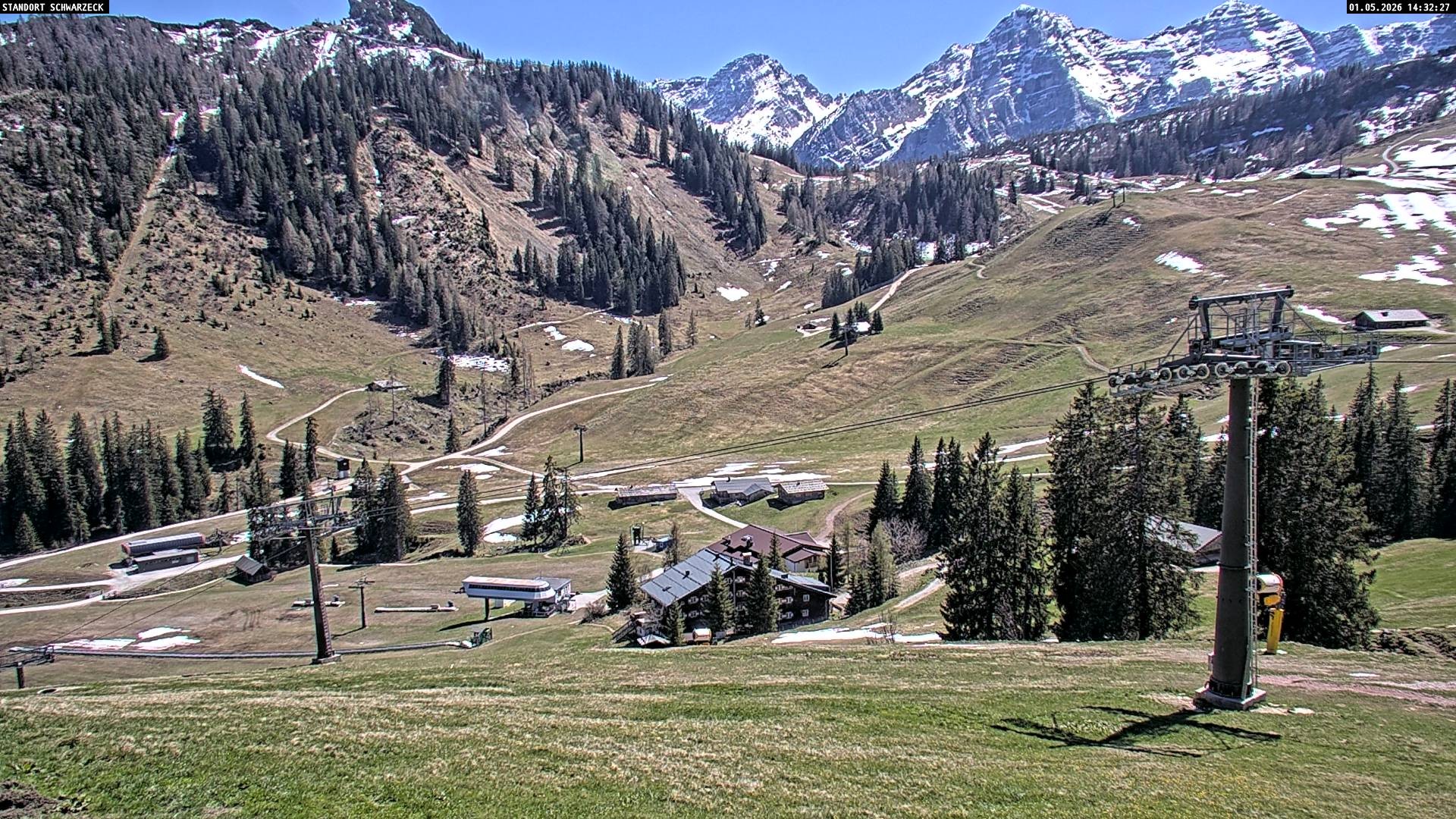Archiv Foto Webcam Blick auf die Almenwelt Lofer