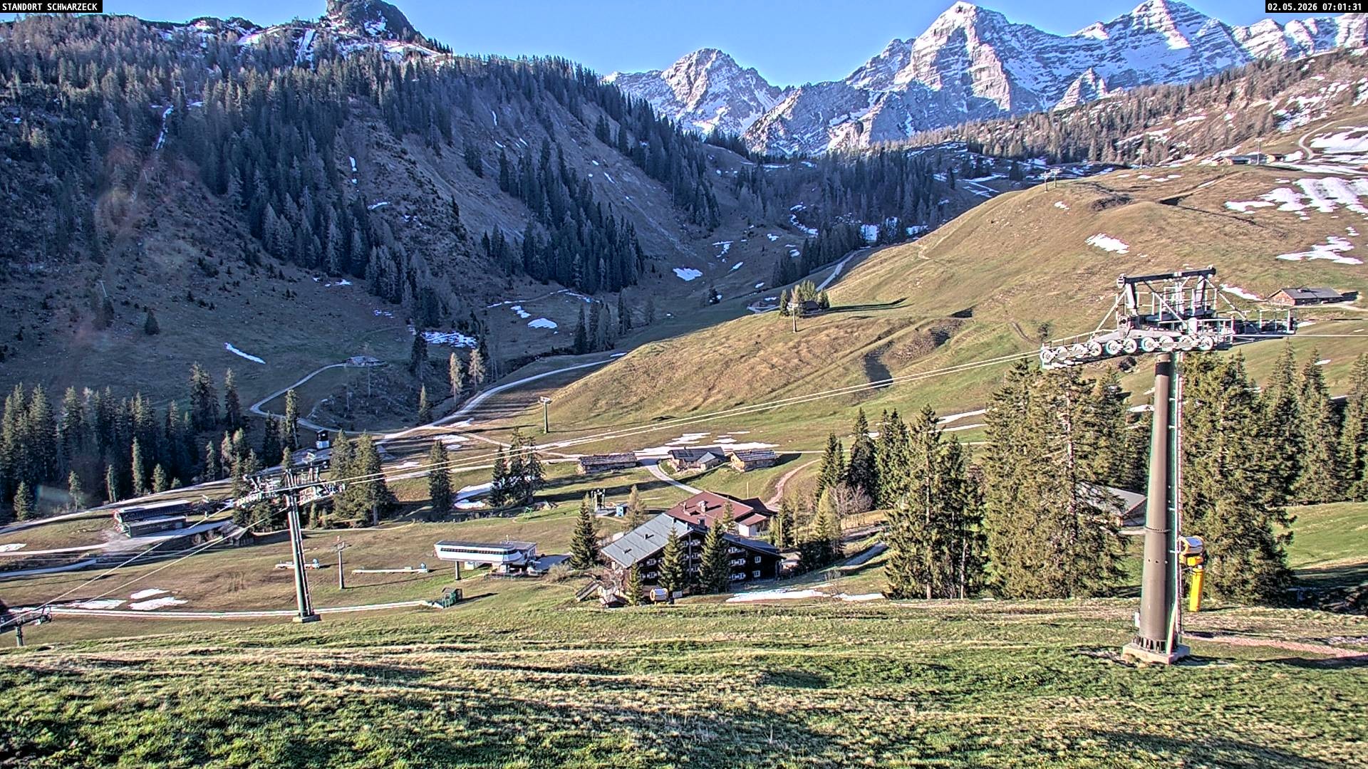 Archiv Foto Webcam Blick auf die Almenwelt Lofer