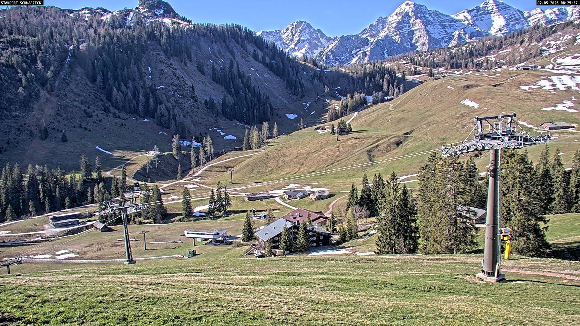 Archiv Foto Webcam Blick auf die Almenwelt Lofer