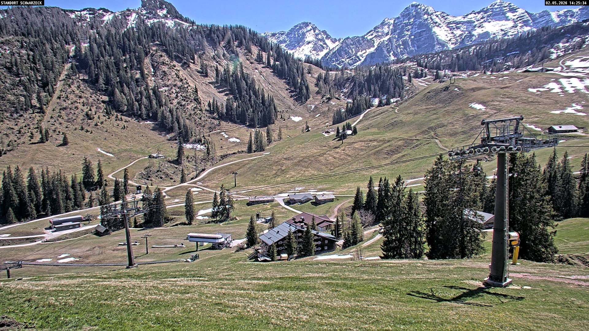 Archiv Foto Webcam Blick auf die Almenwelt Lofer
