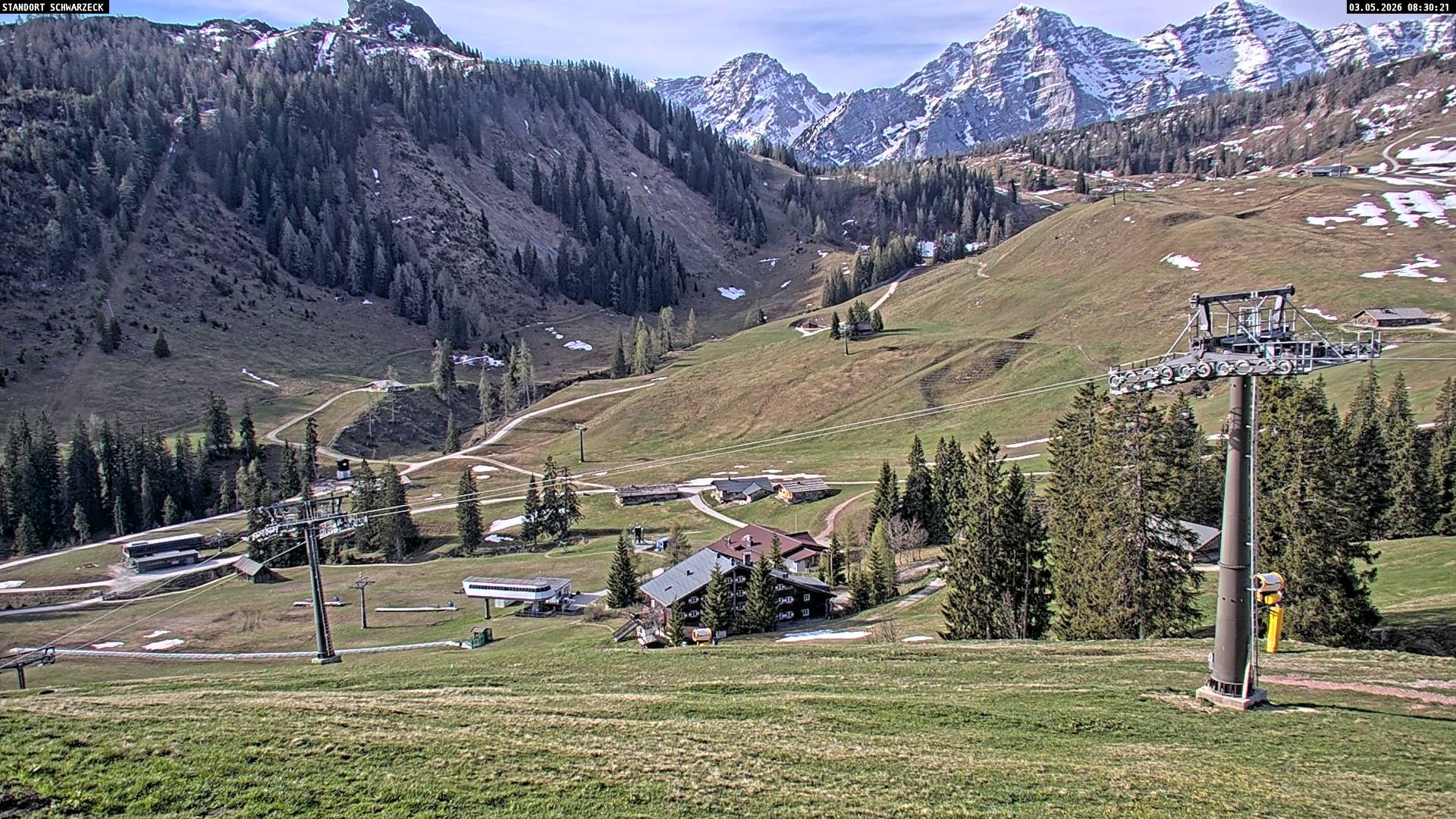 Archiv Foto Webcam Blick auf die Almenwelt Lofer