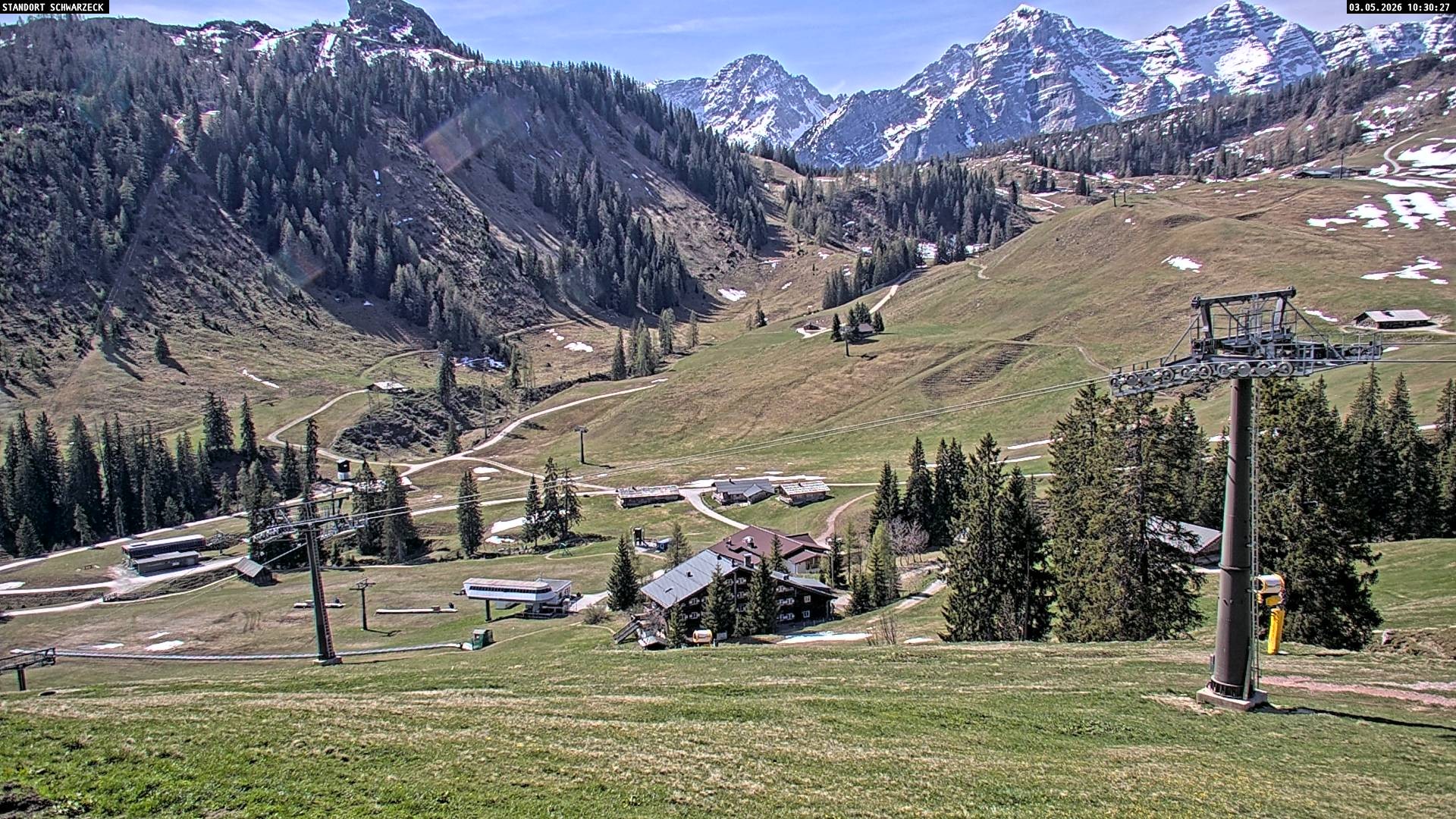 Archiv Foto Webcam Blick auf die Almenwelt Lofer