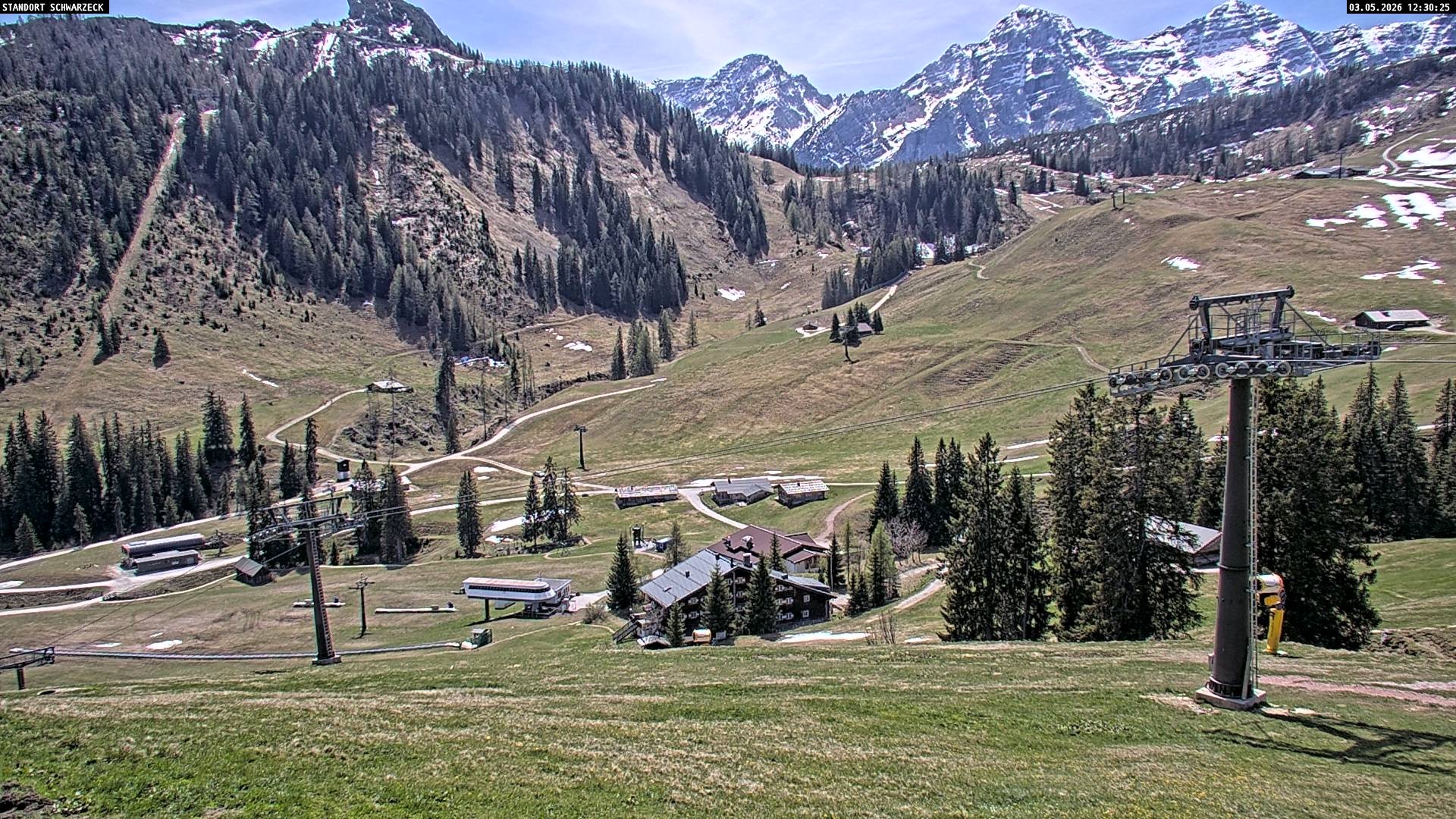 Archiv Foto Webcam Blick auf die Almenwelt Lofer