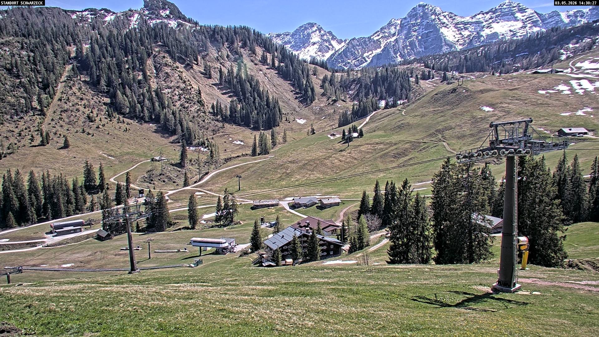 Archiv Foto Webcam Blick auf die Almenwelt Lofer