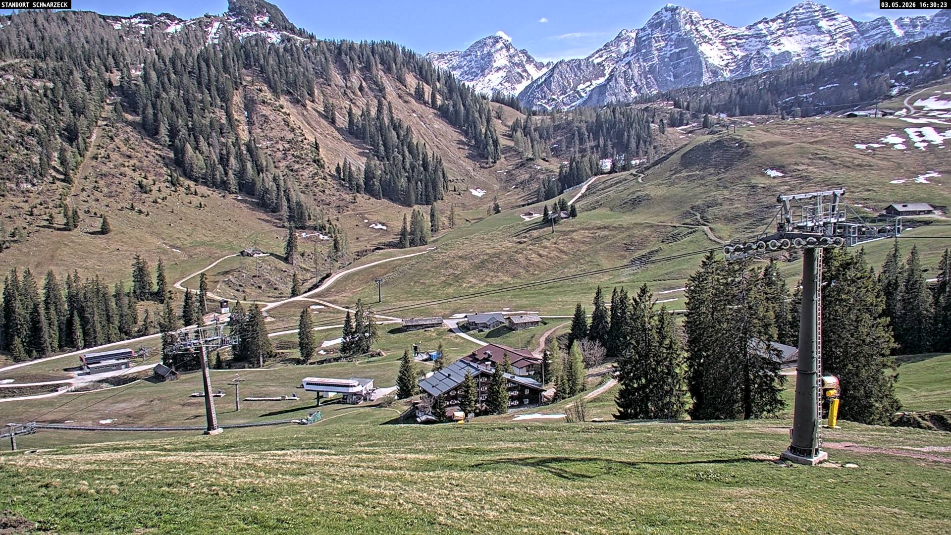 Archiv Foto Webcam Blick auf die Almenwelt Lofer