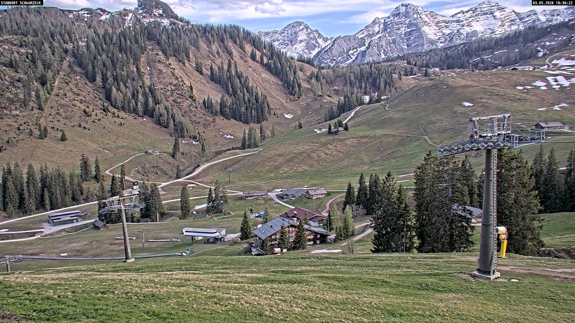 Archiv Foto Webcam Blick auf die Almenwelt Lofer