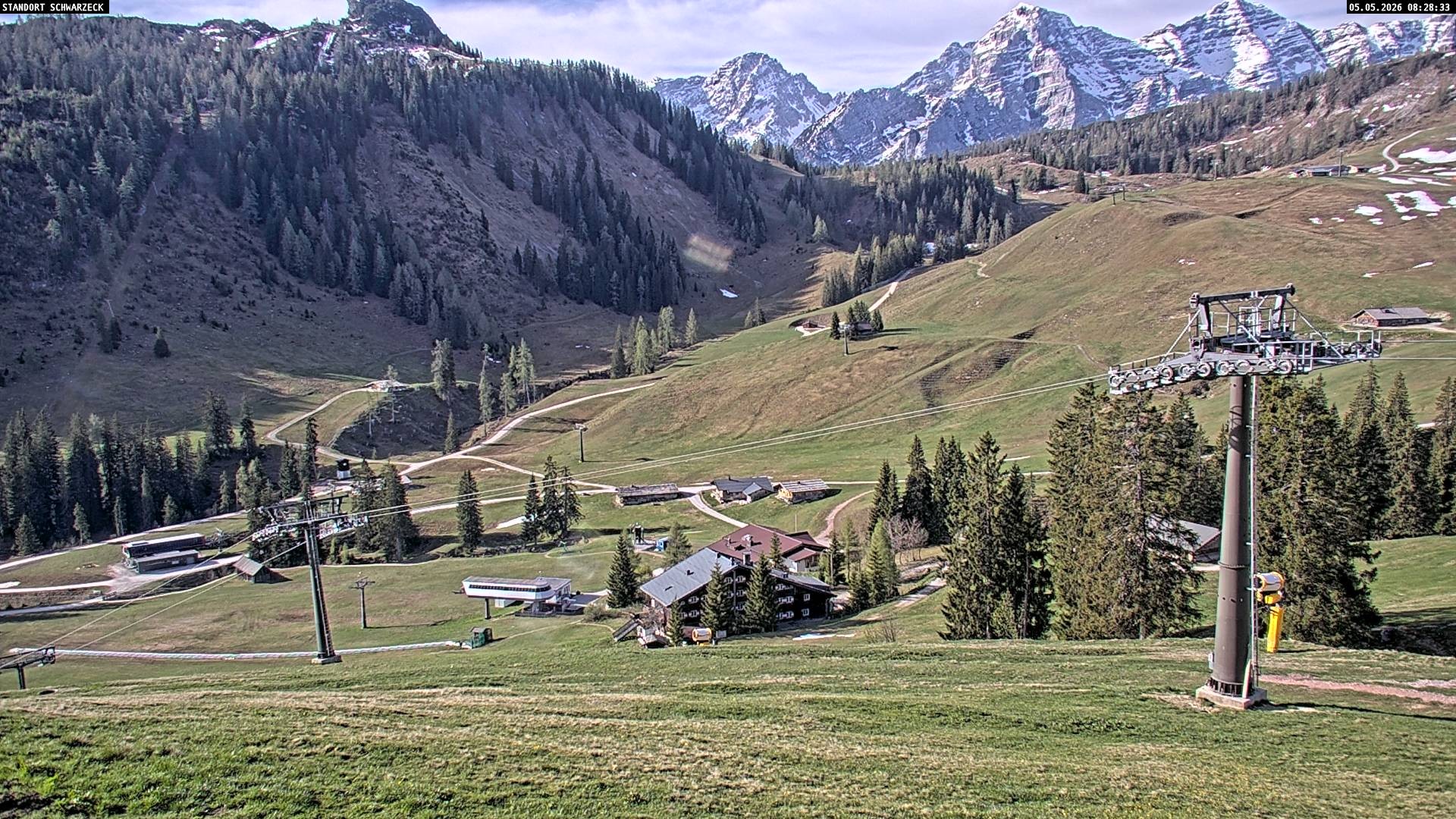 Archiv Foto Webcam Blick auf die Almenwelt Lofer