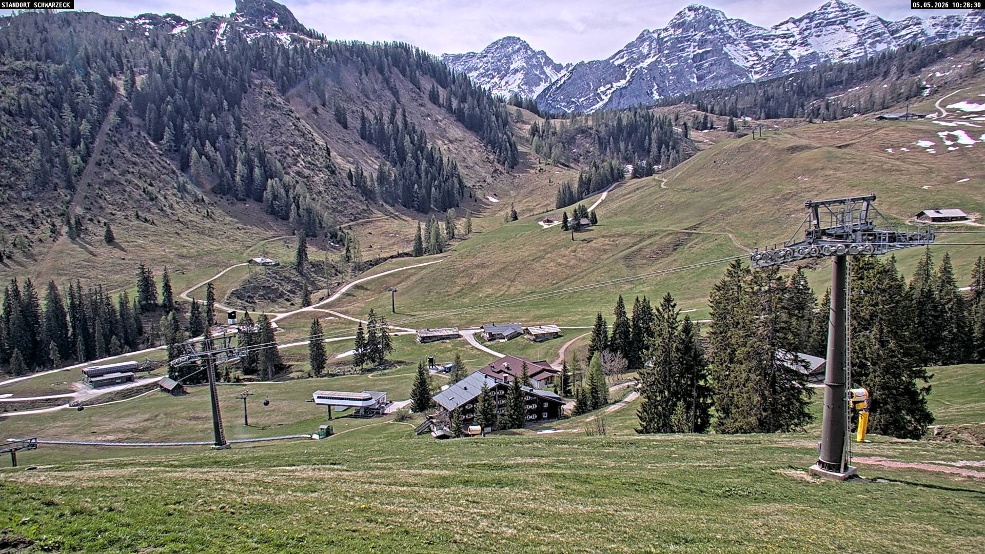 Archiv Foto Webcam Blick auf die Almenwelt Lofer