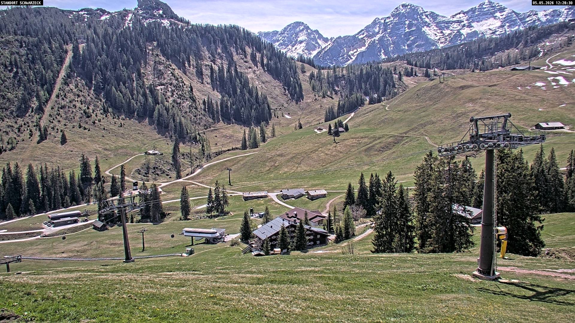 Archiv Foto Webcam Blick auf die Almenwelt Lofer