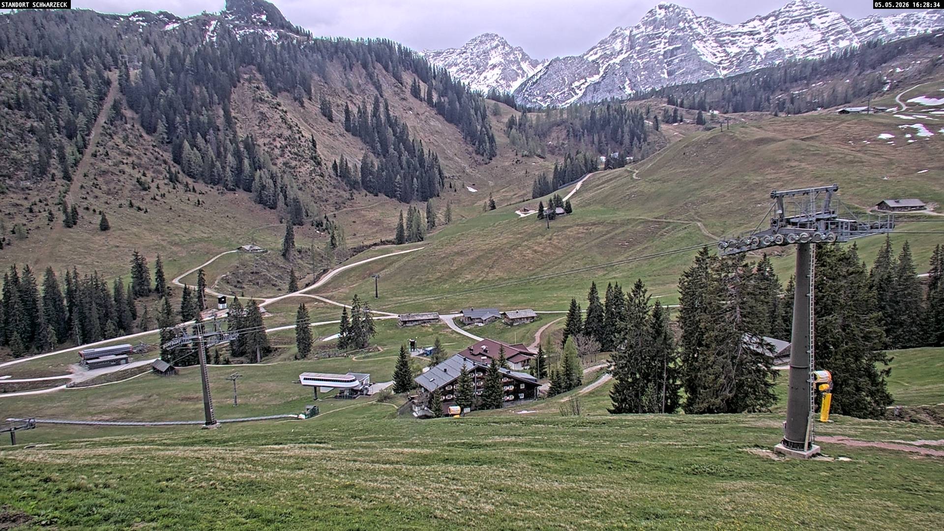 Archiv Foto Webcam Blick auf die Almenwelt Lofer