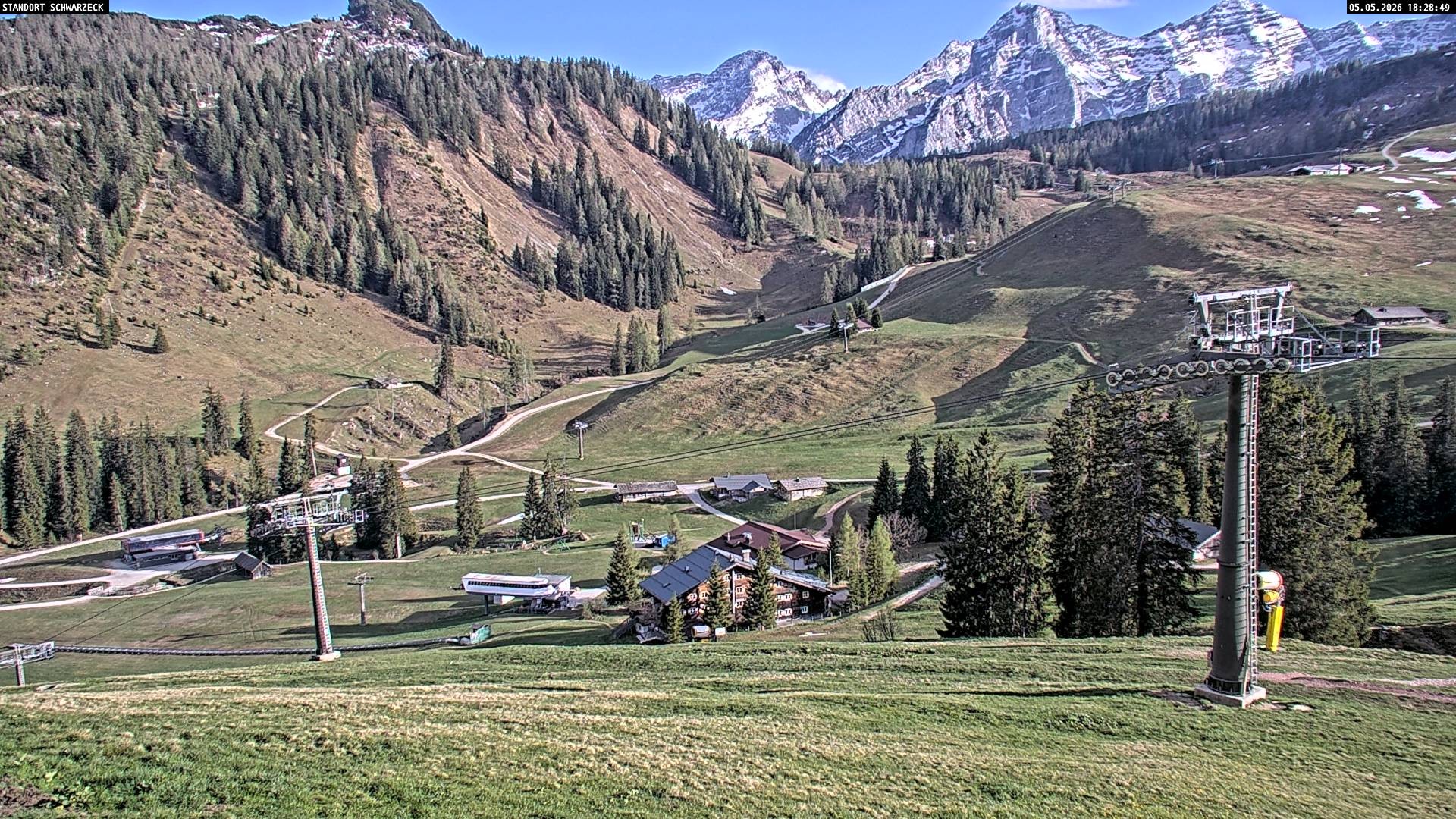 Archiv Foto Webcam Blick auf die Almenwelt Lofer