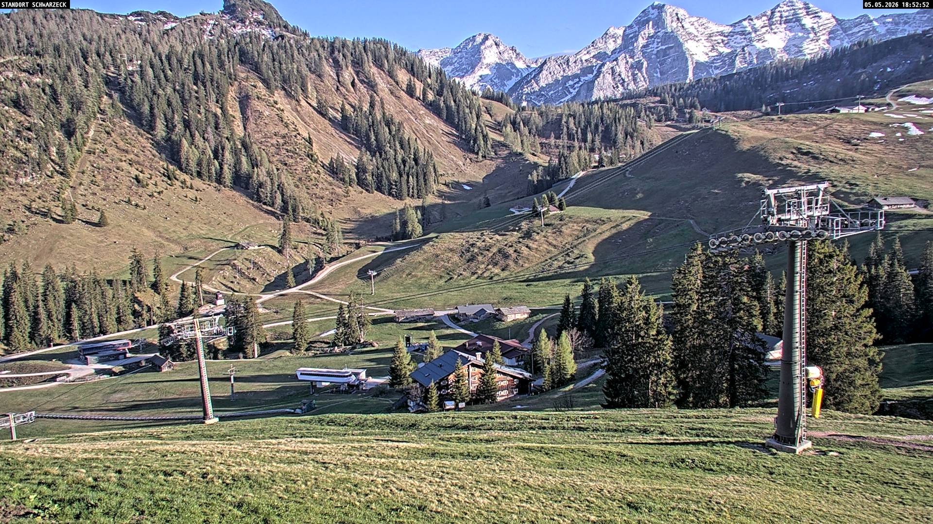 Archiv Foto Webcam Blick auf die Almenwelt Lofer