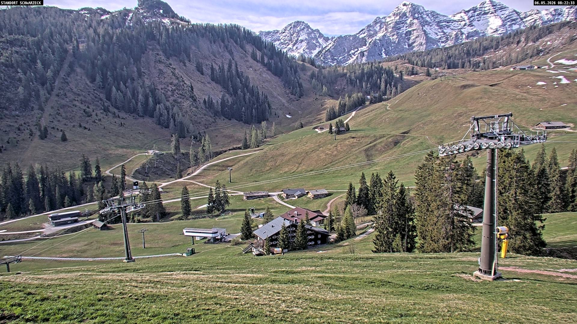 Archiv Foto Webcam Blick auf die Almenwelt Lofer