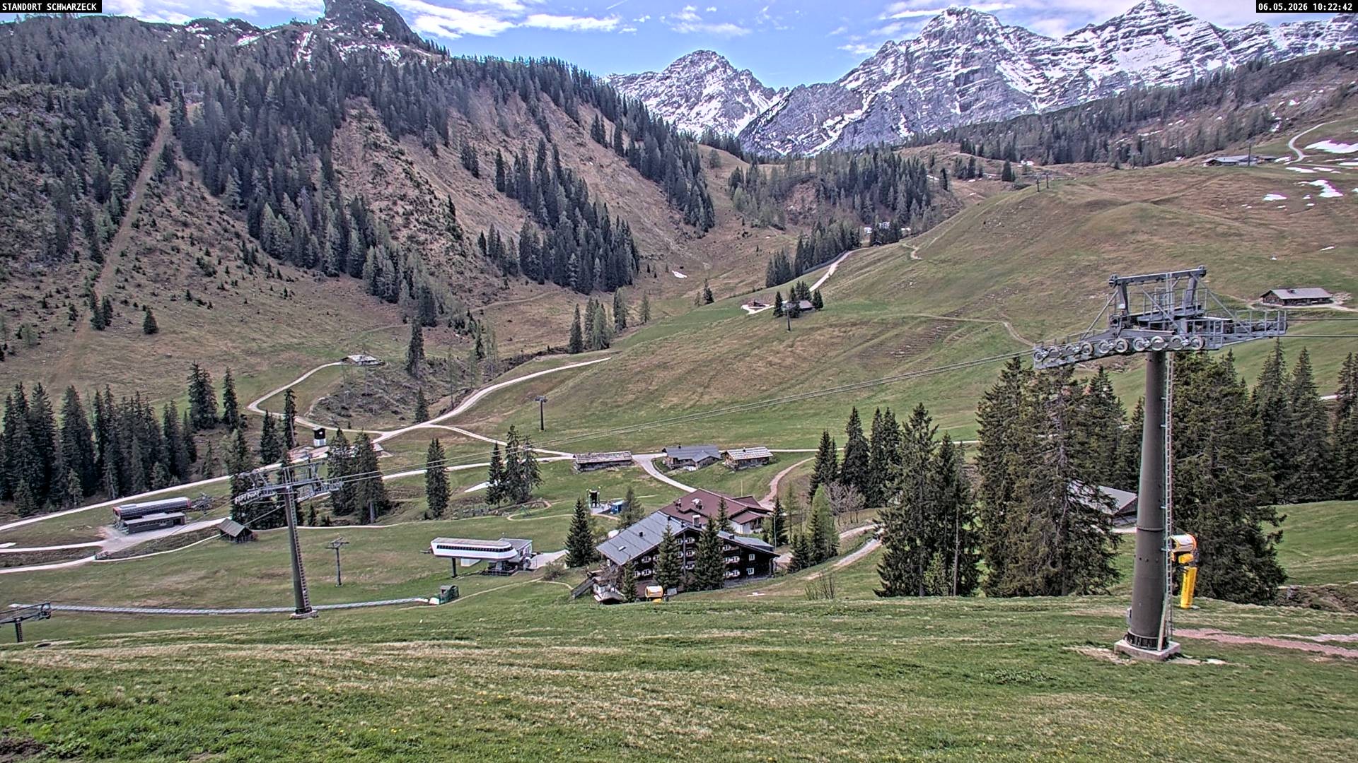 Archiv Foto Webcam Blick auf die Almenwelt Lofer