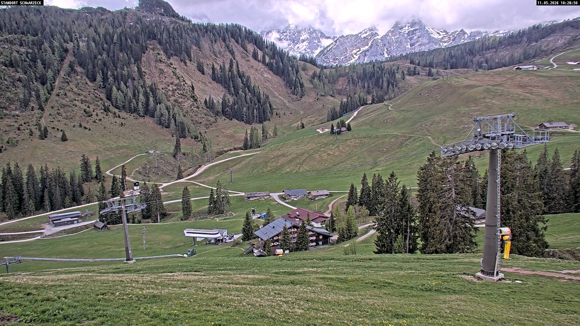 Archiv Foto Webcam Blick auf die Almenwelt Lofer