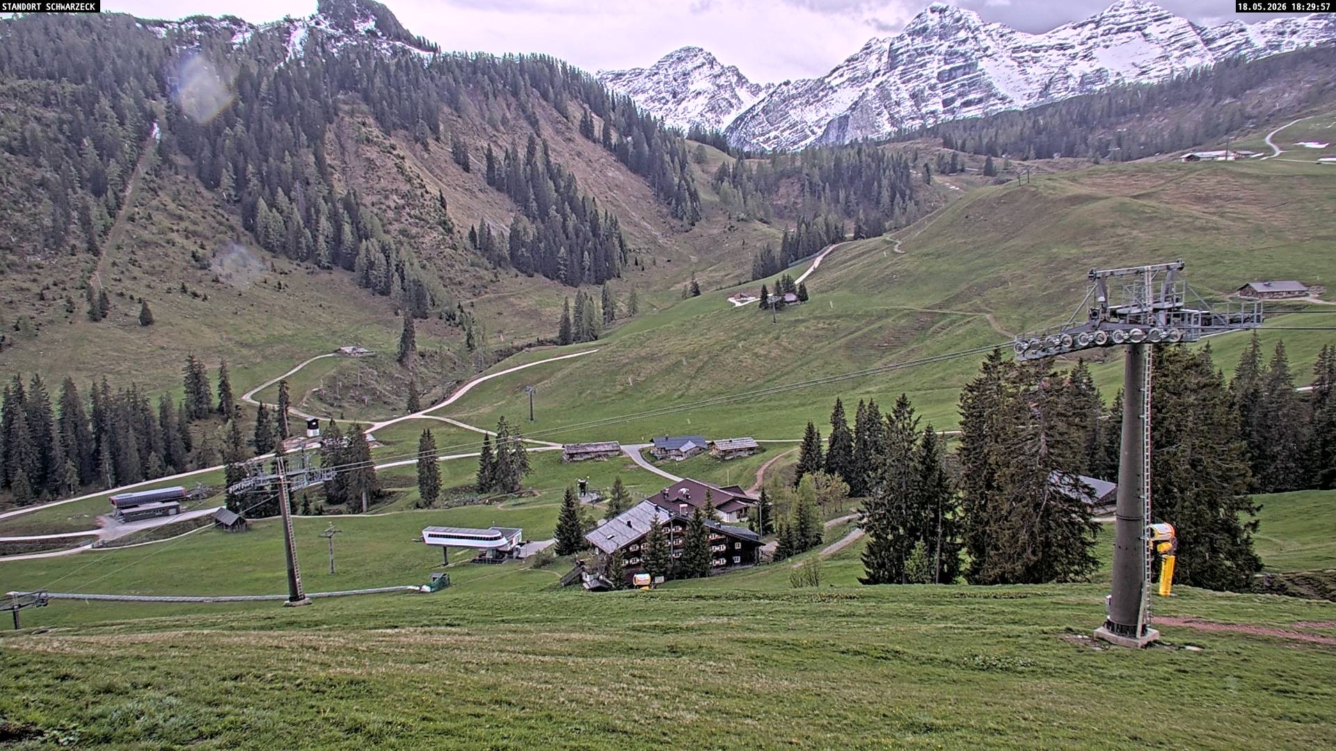 Archiv Foto Webcam Blick auf die Almenwelt Lofer
