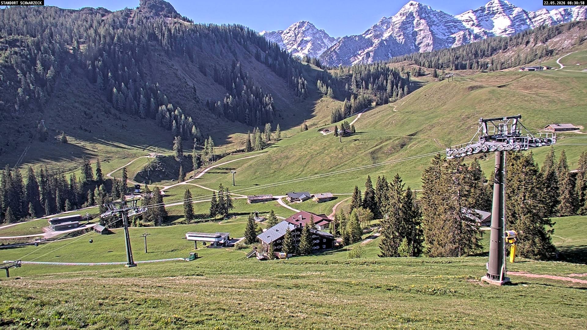 Archiv Foto Webcam Blick auf die Almenwelt Lofer