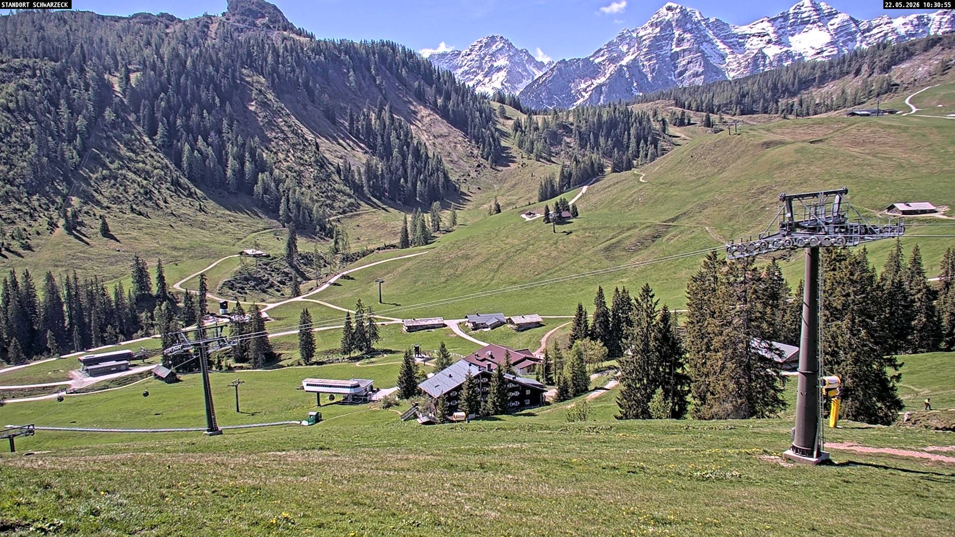 Archiv Foto Webcam Blick auf die Almenwelt Lofer
