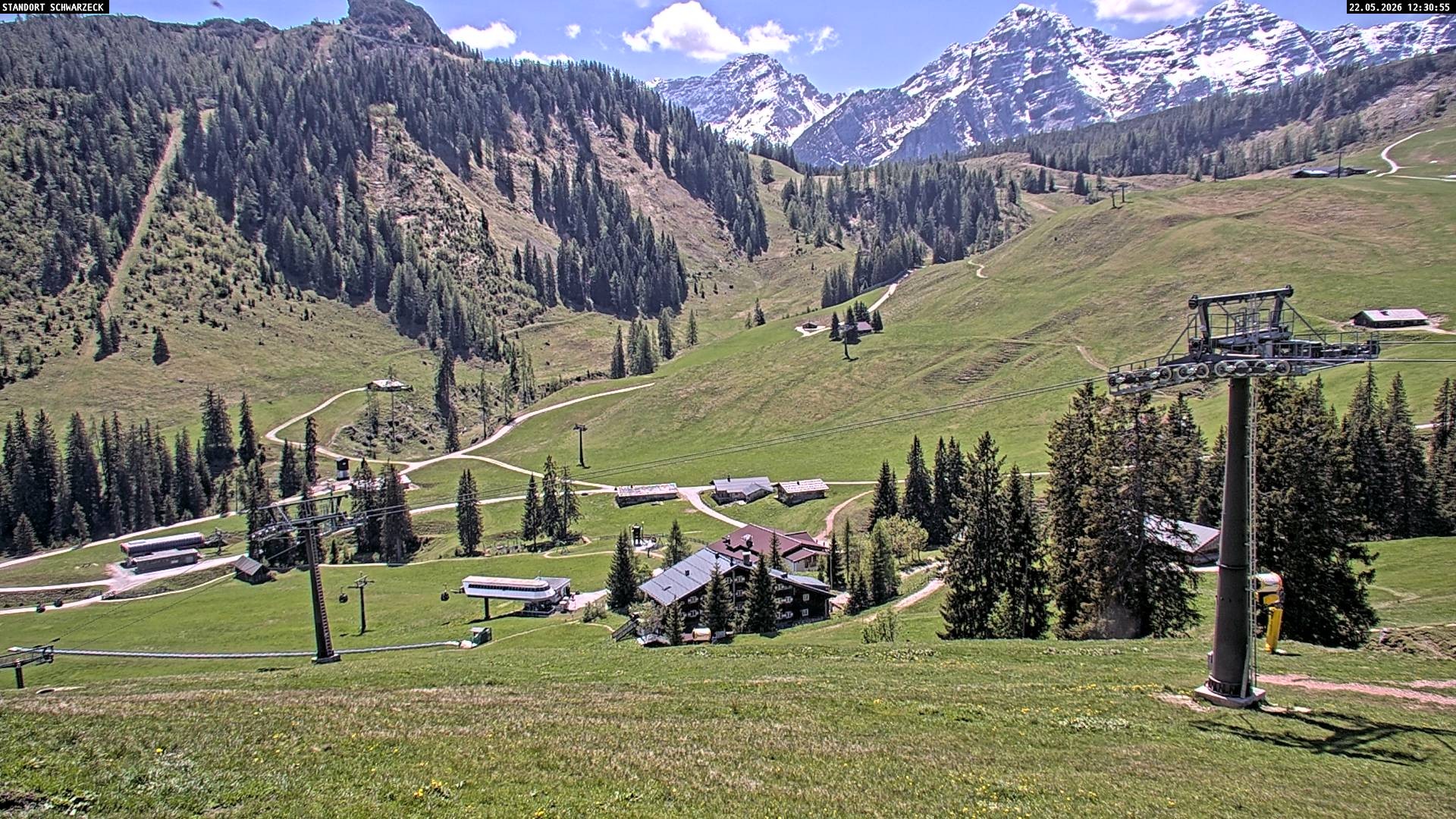 Archiv Foto Webcam Blick auf die Almenwelt Lofer