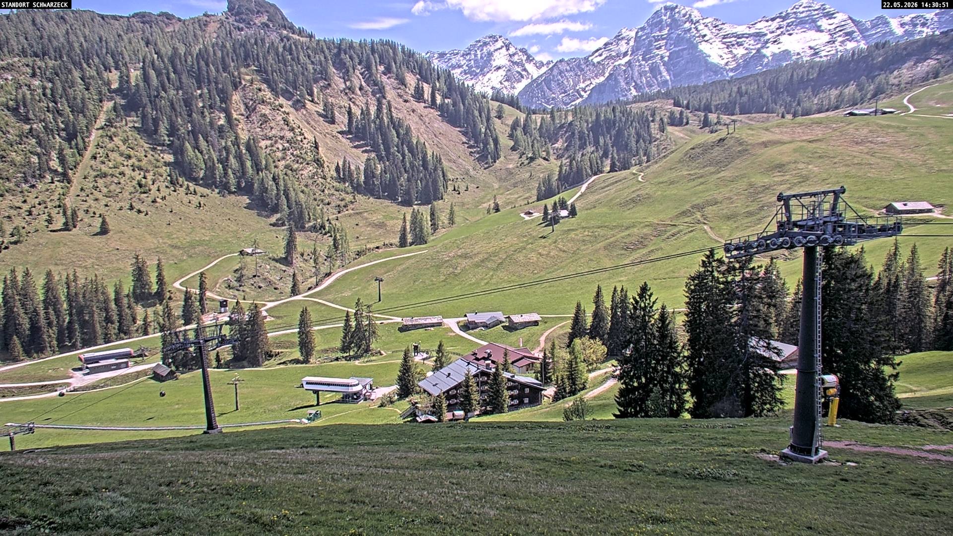 Archiv Foto Webcam Blick auf die Almenwelt Lofer