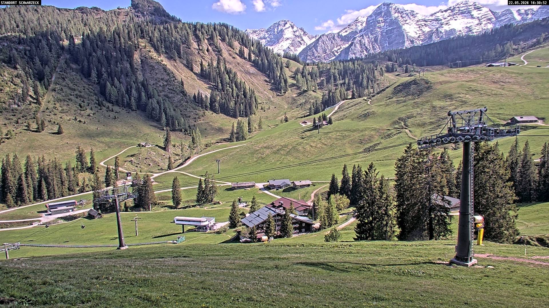 Archiv Foto Webcam Blick auf die Almenwelt Lofer
