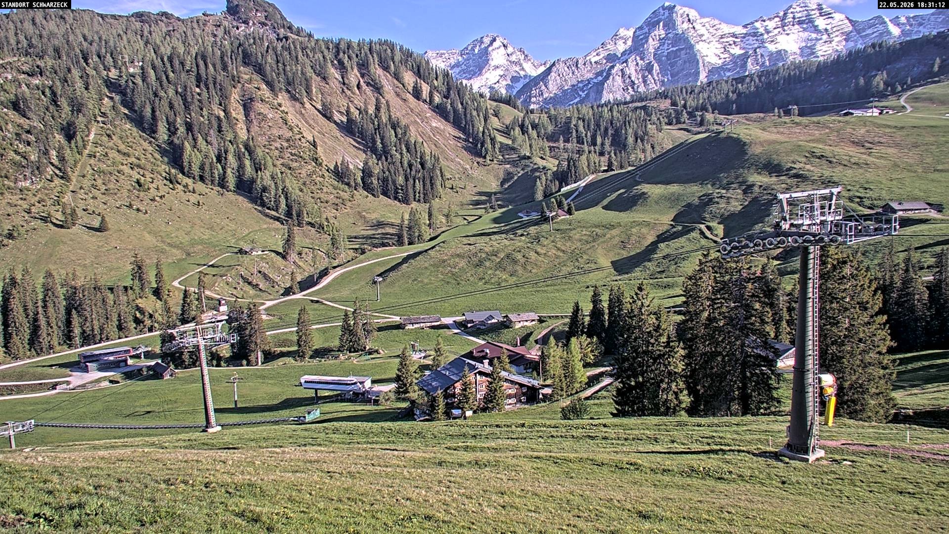 Archiv Foto Webcam Blick auf die Almenwelt Lofer