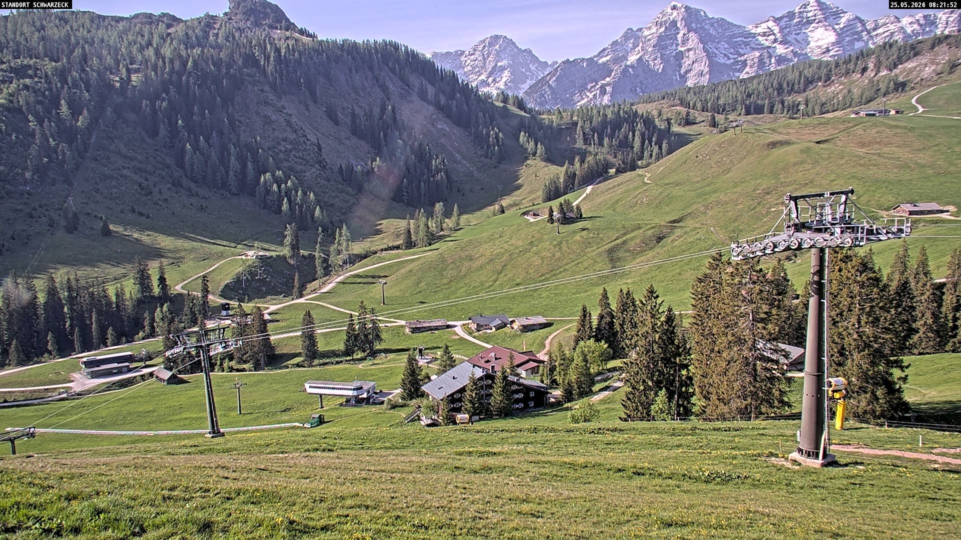 Archiv Foto Webcam Blick auf die Almenwelt Lofer