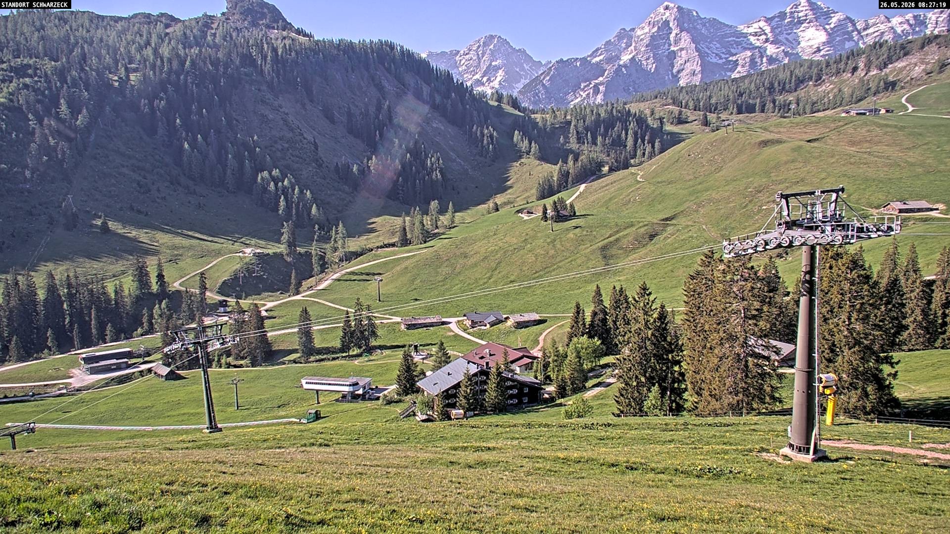 Archiv Foto Webcam Blick auf die Almenwelt Lofer