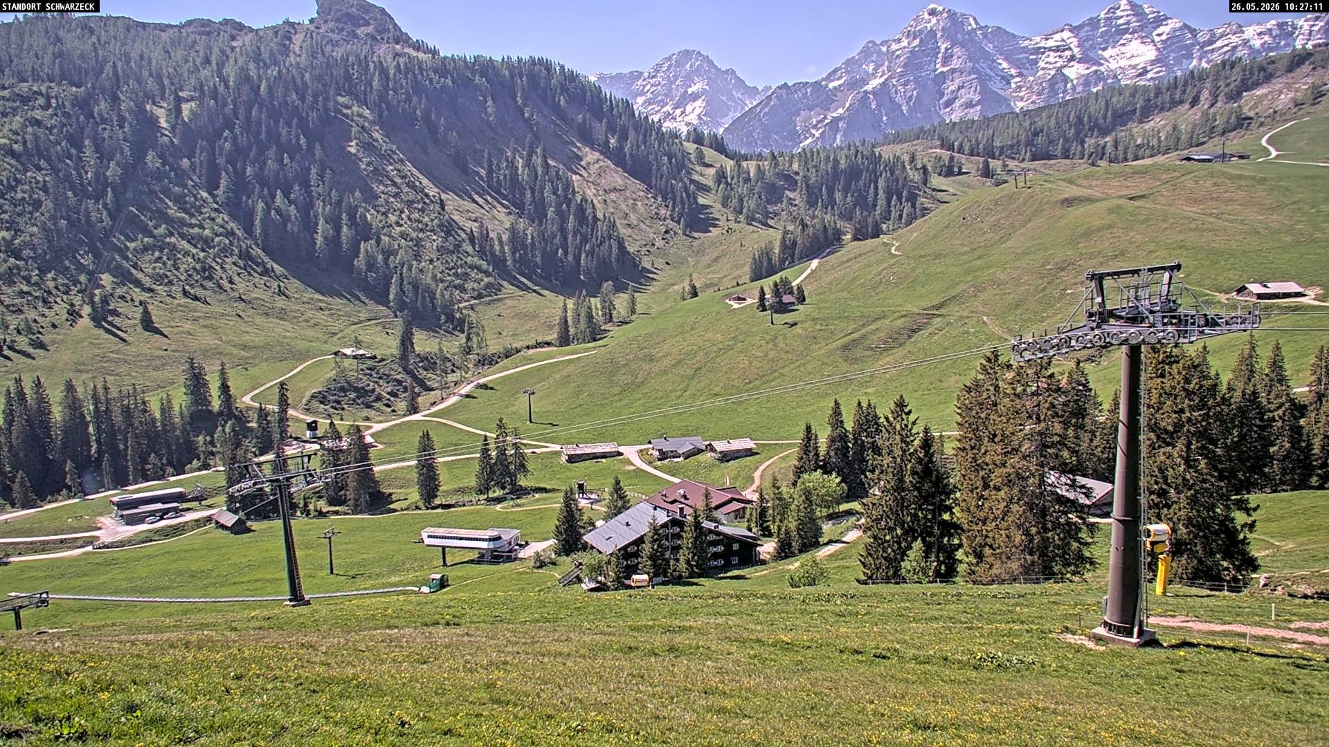 Archiv Foto Webcam Blick auf die Almenwelt Lofer