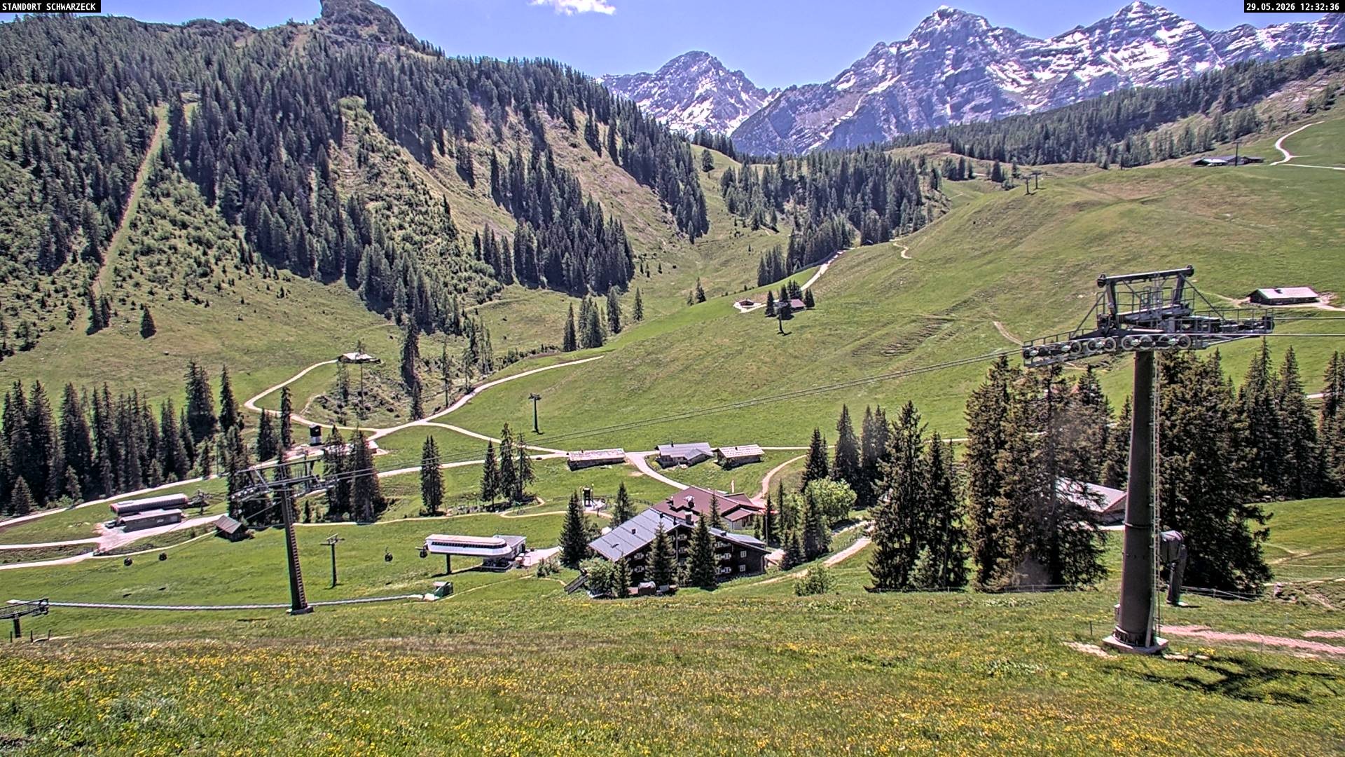Archiv Foto Webcam Blick auf die Almenwelt Lofer