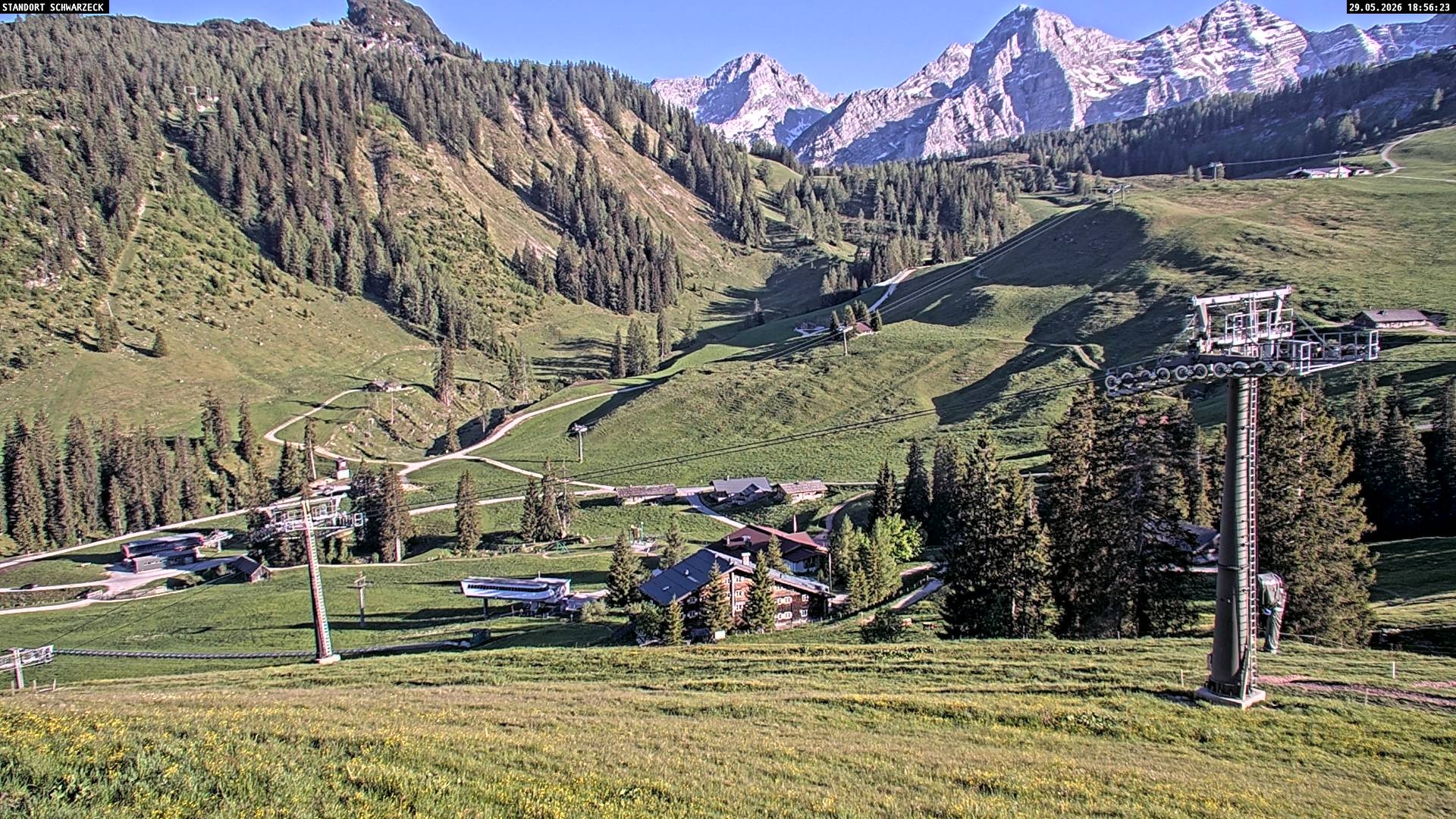 Archiv Foto Webcam Blick auf die Almenwelt Lofer