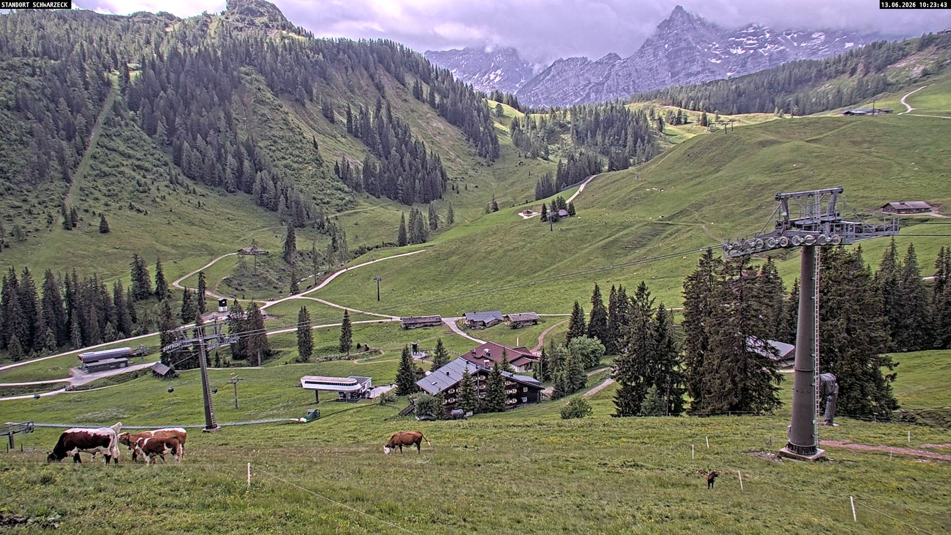 Archiv Foto Webcam Blick auf die Almenwelt Lofer