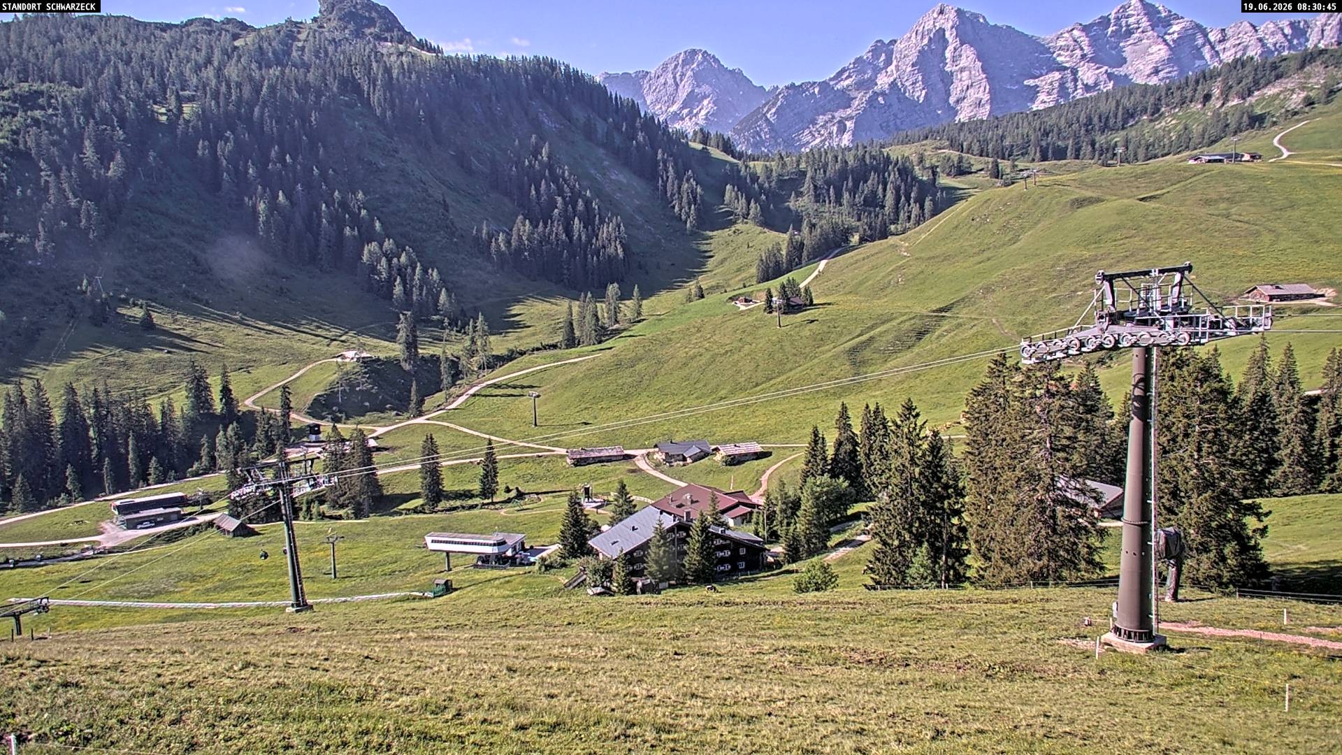 Archiv Foto Webcam Blick auf die Almenwelt Lofer