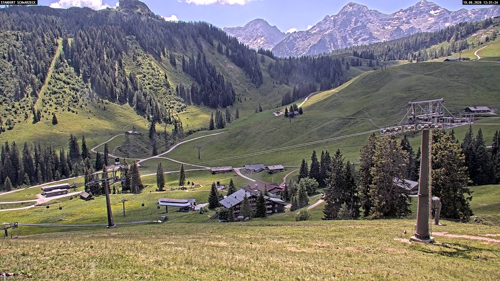 Archiv Foto Webcam Blick auf die Almenwelt Lofer