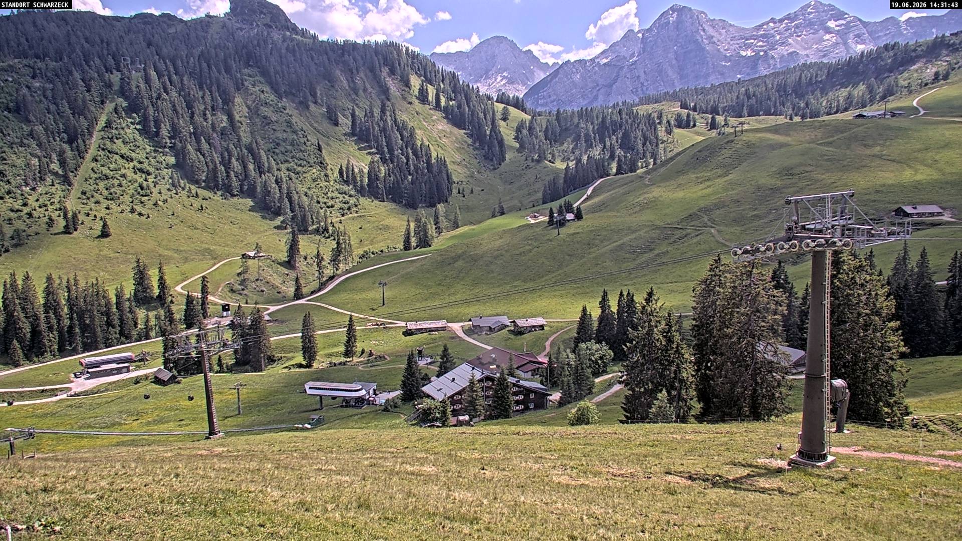 Archiv Foto Webcam Blick auf die Almenwelt Lofer