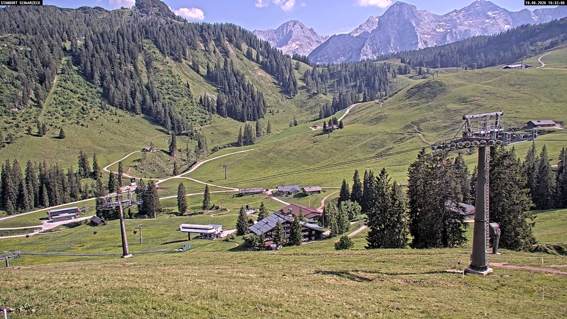 Archiv Foto Webcam Blick auf die Almenwelt Lofer