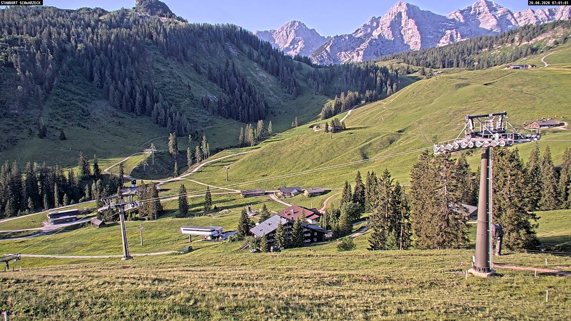 Archiv Foto Webcam Blick auf die Almenwelt Lofer