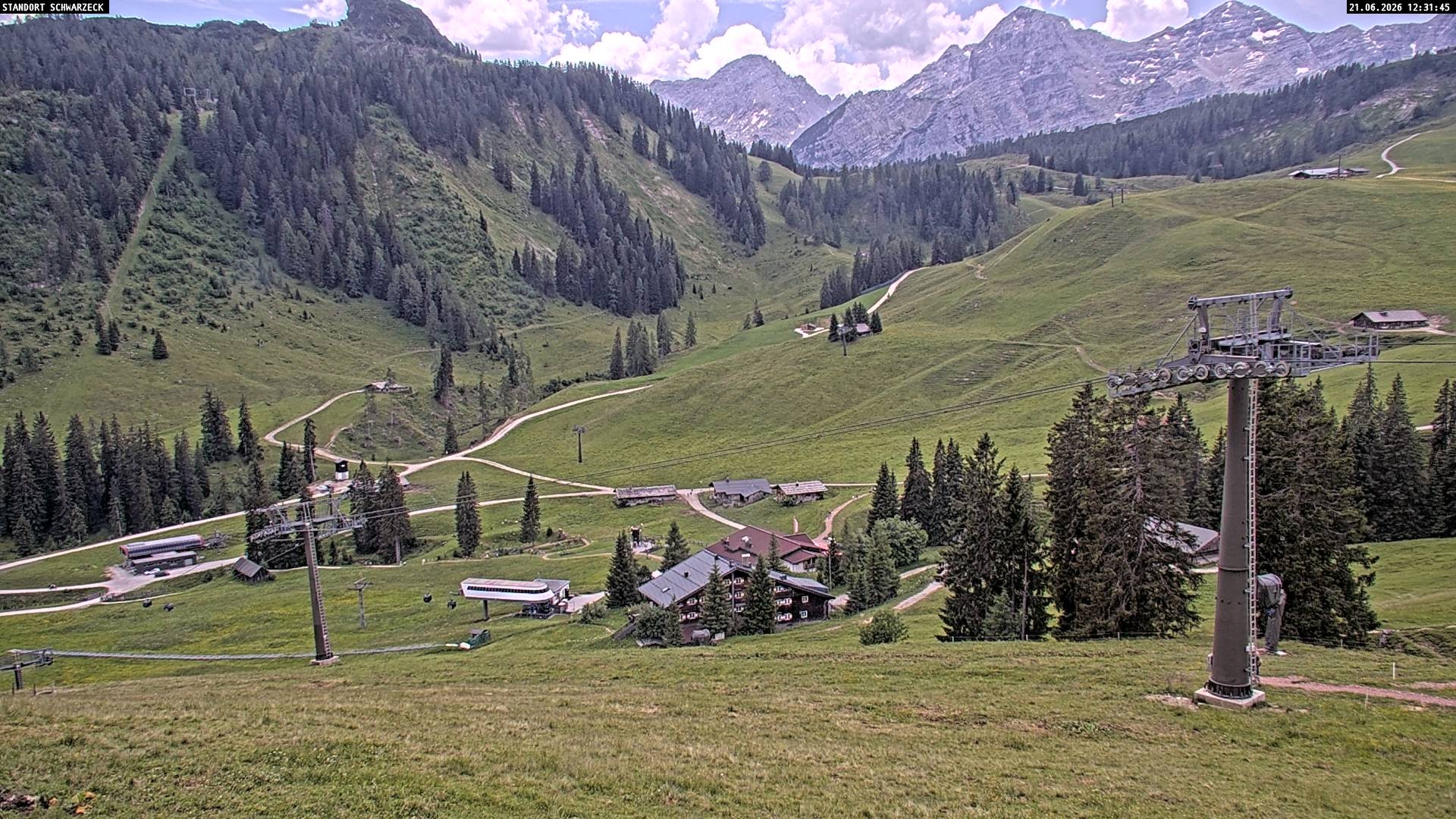 Archiv Foto Webcam Blick auf die Almenwelt Lofer