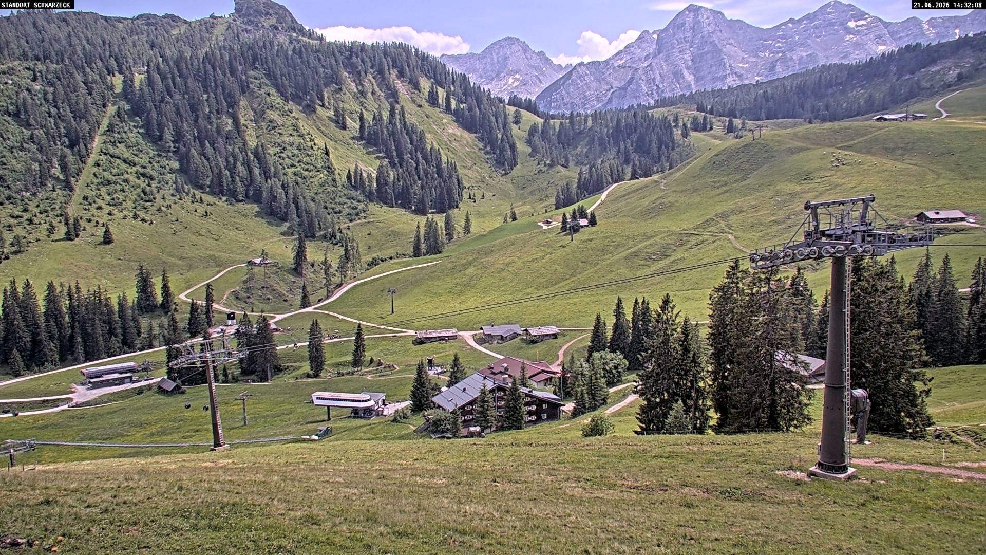 Archiv Foto Webcam Blick auf die Almenwelt Lofer