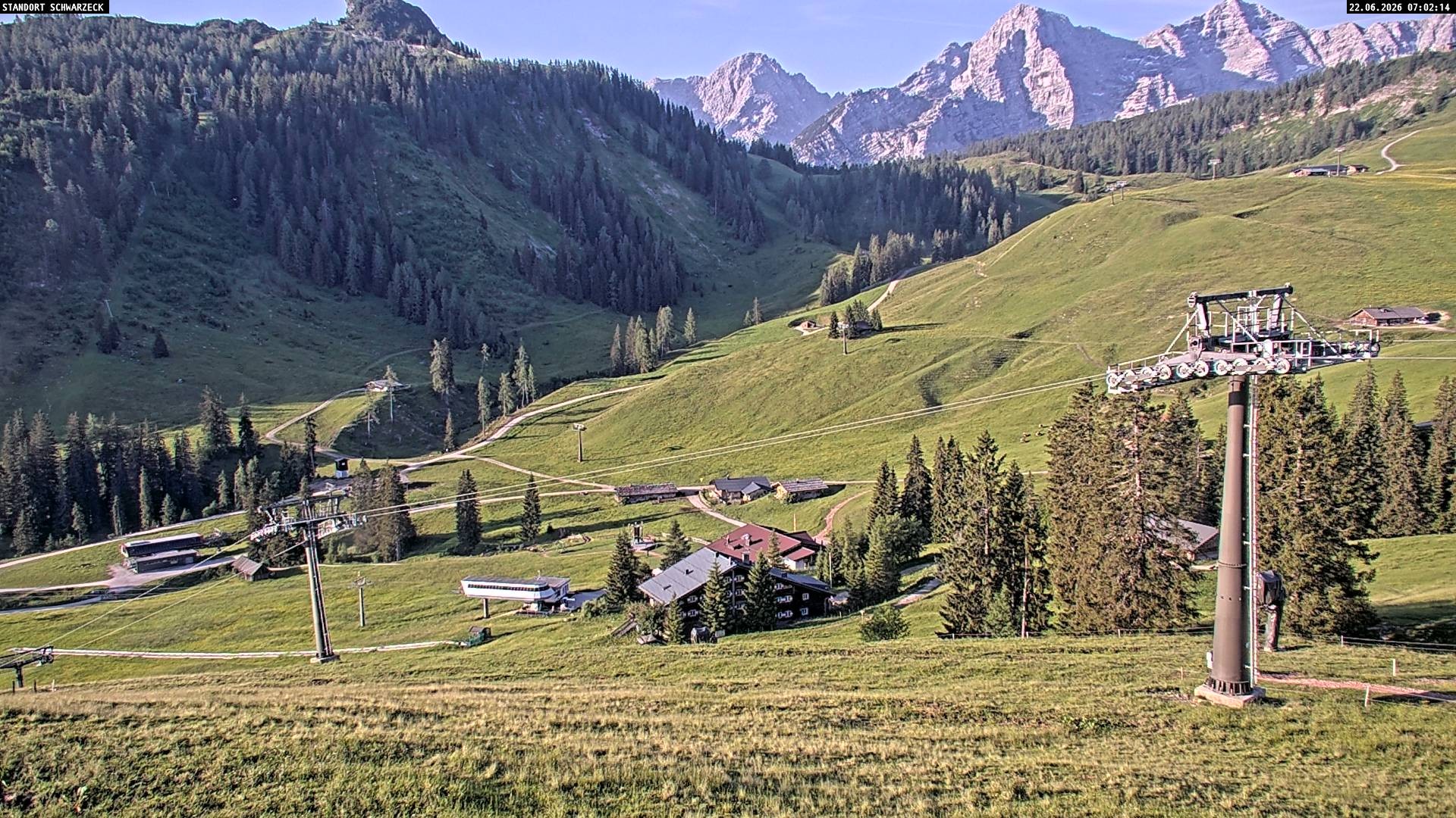 Archiv Foto Webcam Blick auf die Almenwelt Lofer