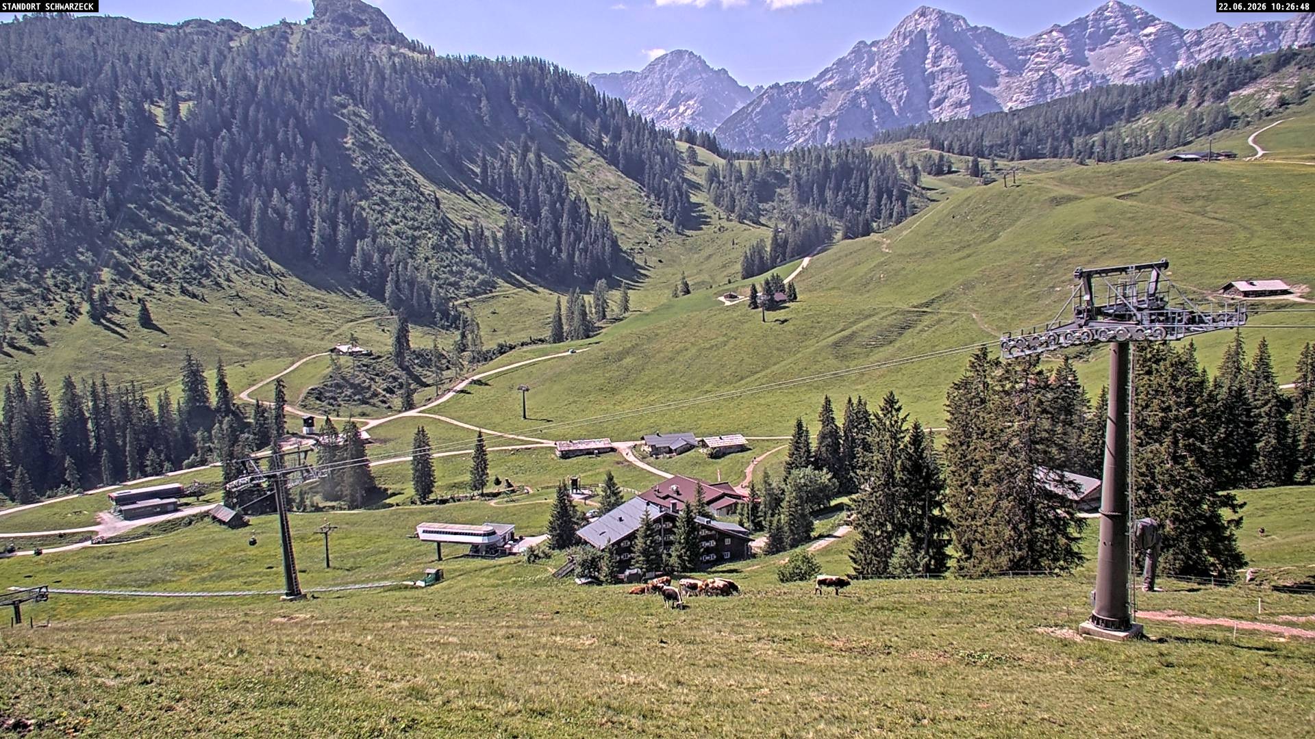 Archiv Foto Webcam Blick auf die Almenwelt Lofer