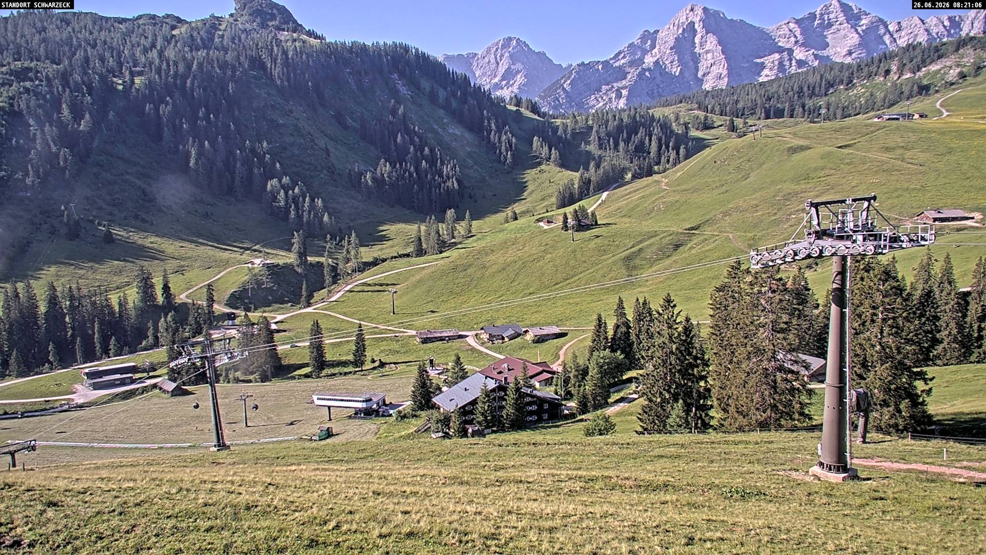 Archiv Foto Webcam Blick auf die Almenwelt Lofer