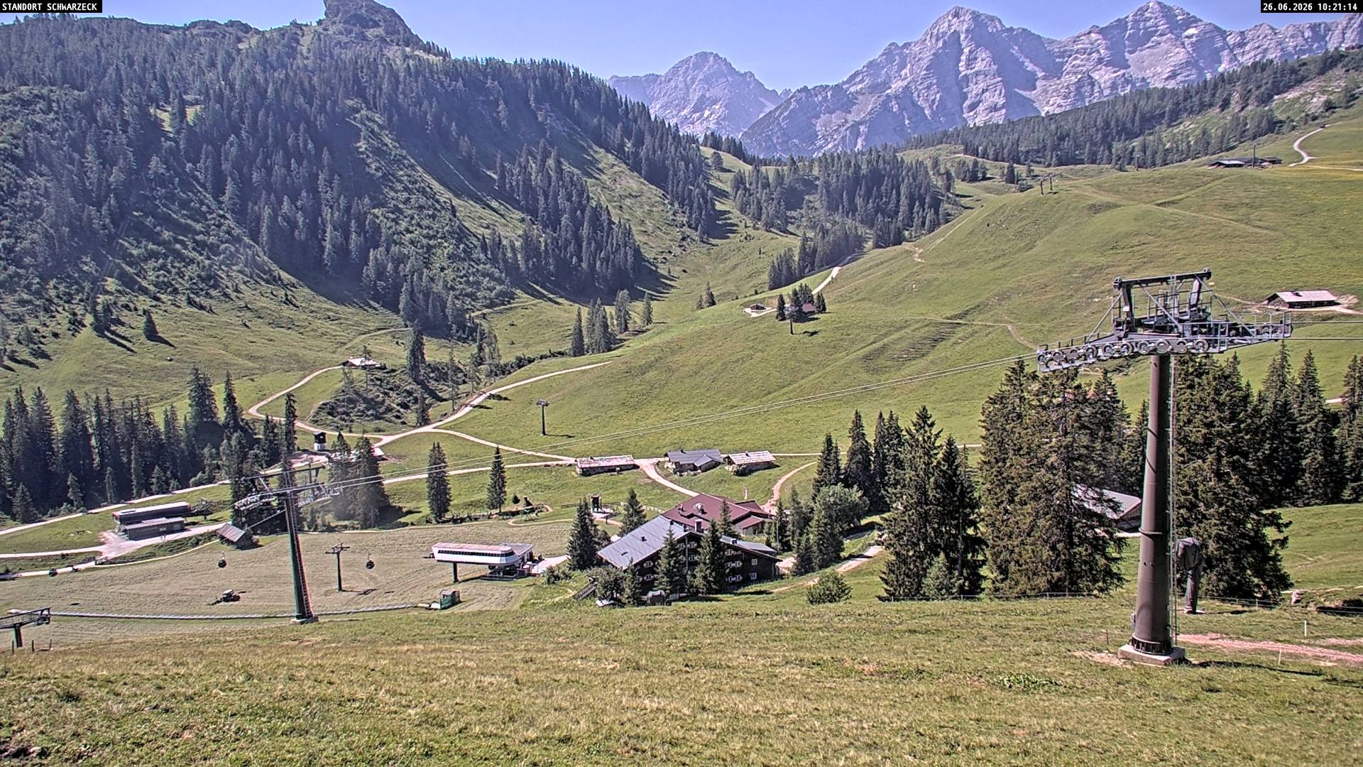Archiv Foto Webcam Blick auf die Almenwelt Lofer