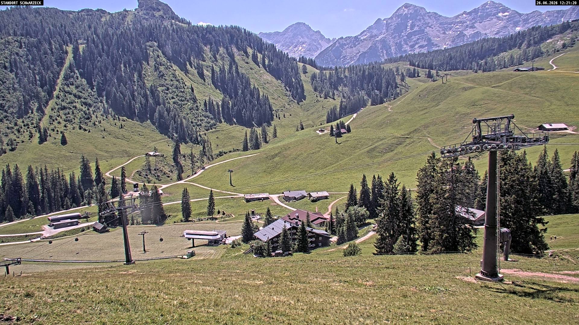 Archiv Foto Webcam Blick auf die Almenwelt Lofer